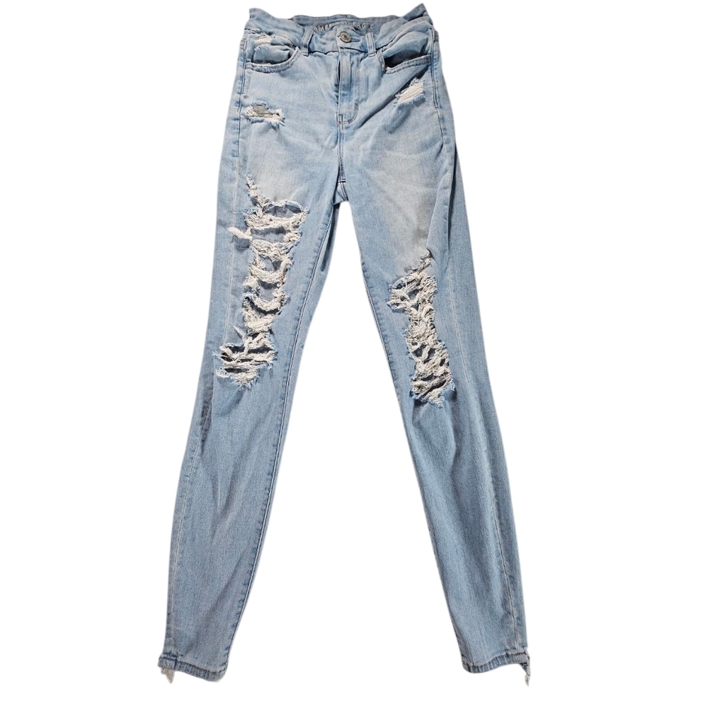 American Eagle Outfitters Curvy Hi-Rise Jegging Size 2 Long